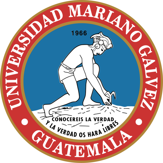 Escudo de la Universidad Mariano Gálvez de Guatemala